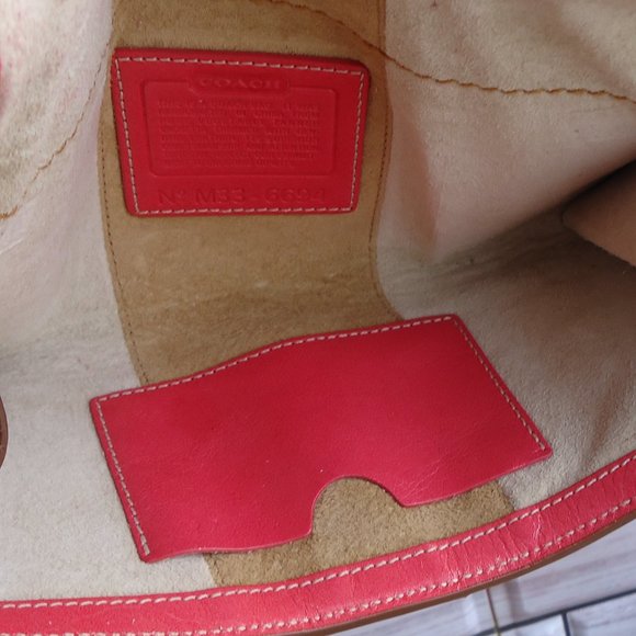 Coach Vachetta leather buckle wristlet wallet. - Picture 14 of 16